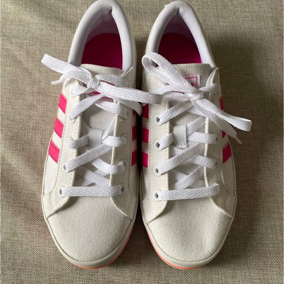 Girls Adidas Grand Court Tennis Shoes - Picture 4 of 10